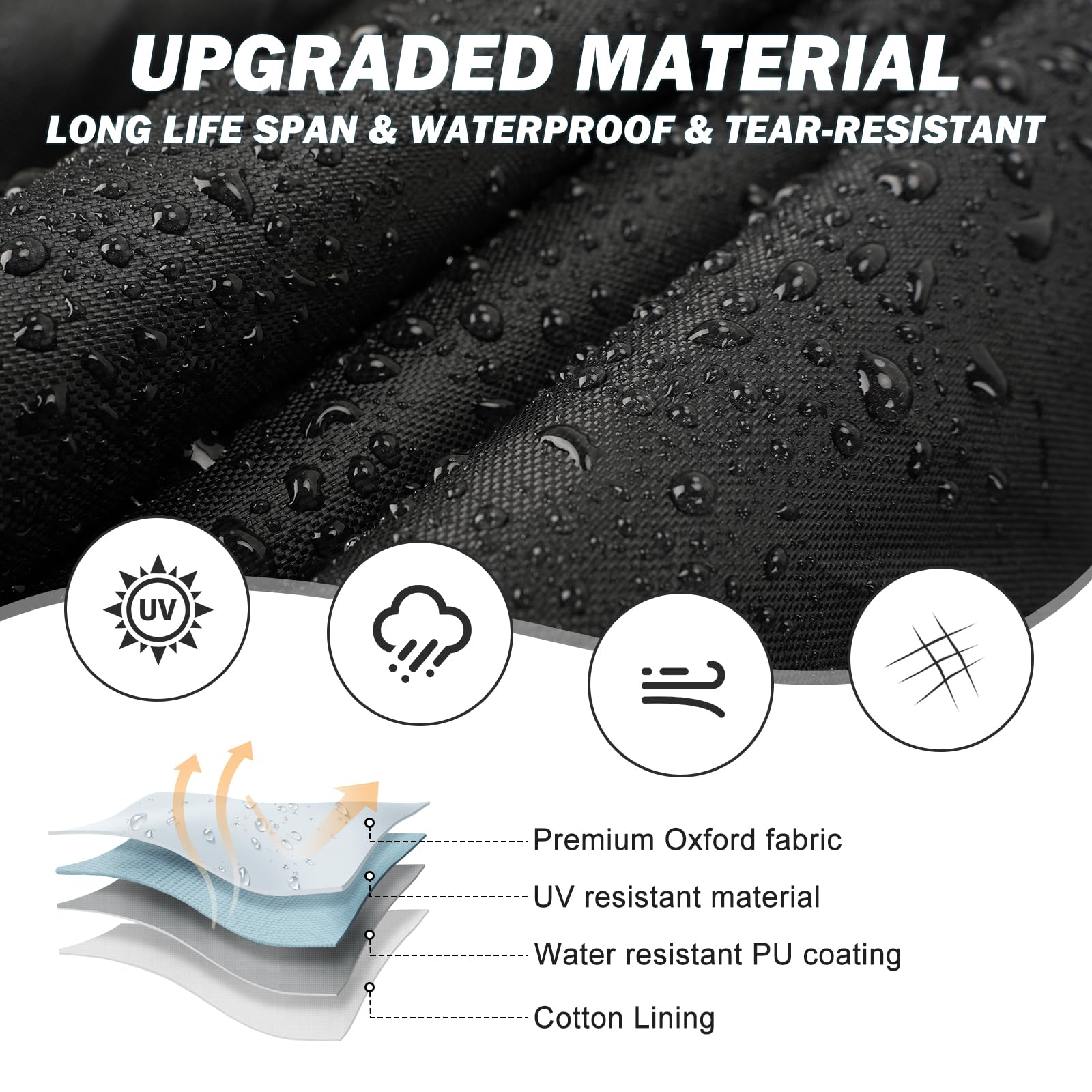 SILIVN close-up of soft cotton lining protecting gel coat during transport