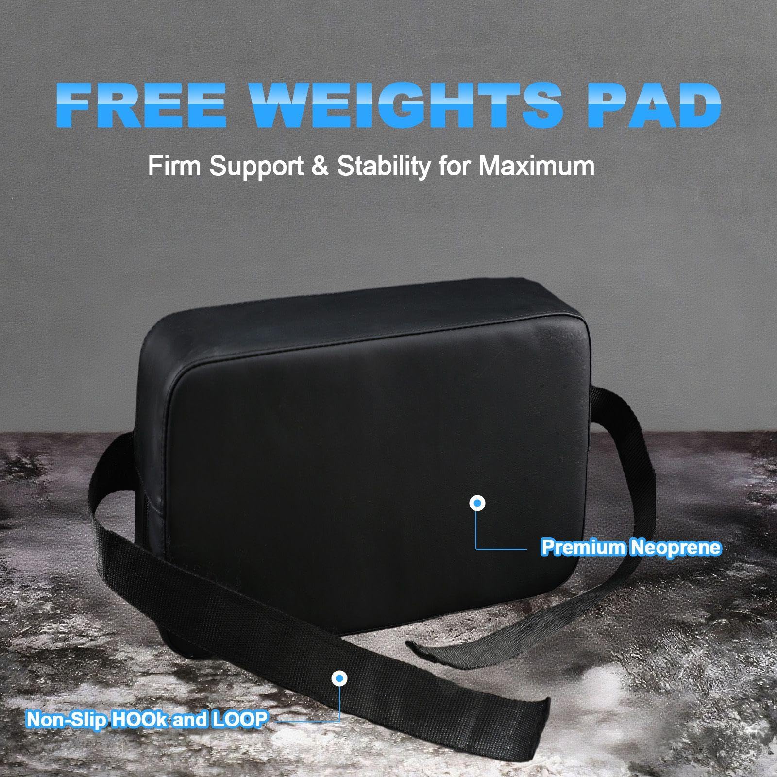 Simgoing side profile showing foam thickness for firm lifting support