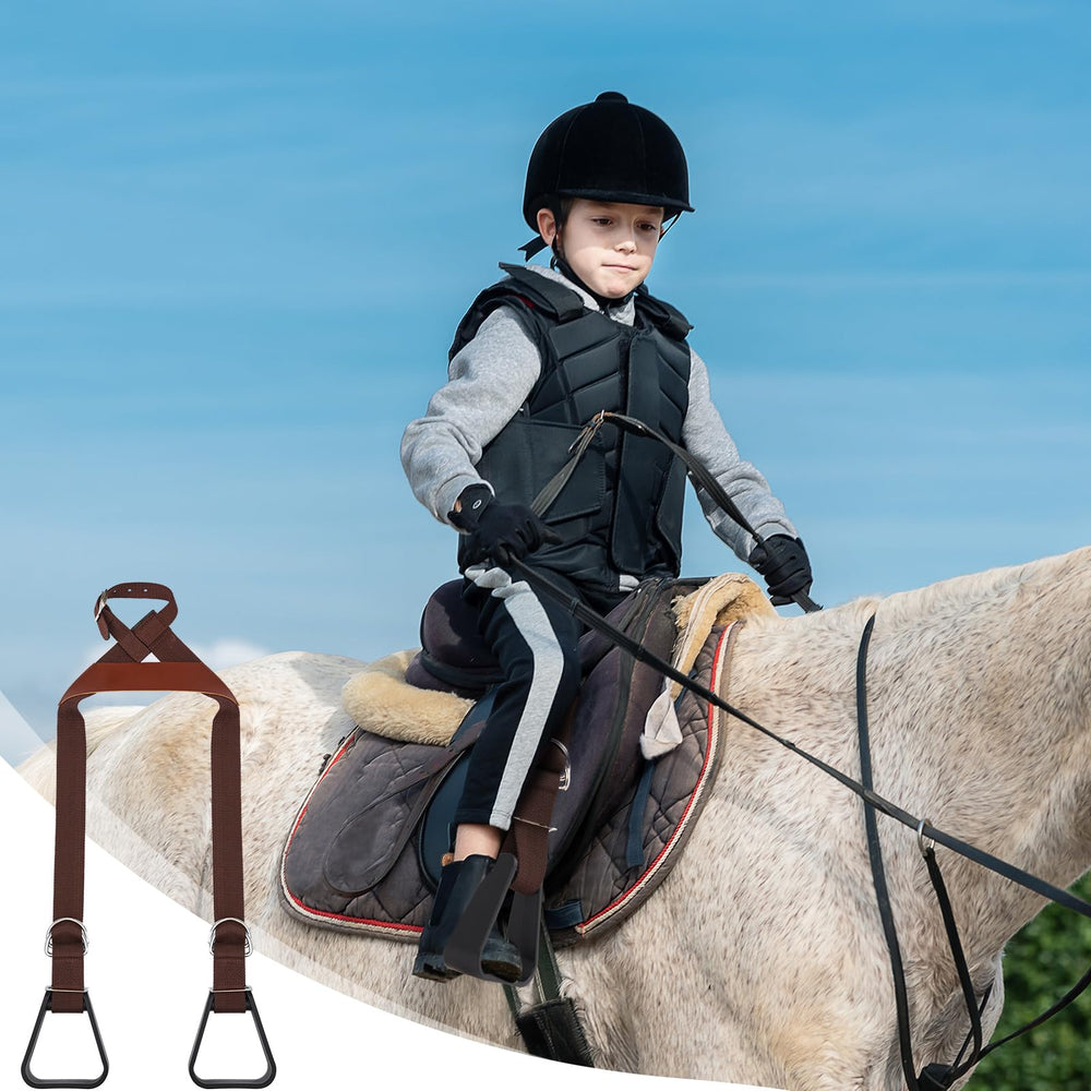 Simgoing stirrup lifestyle barn setting showing easy installation and readiness