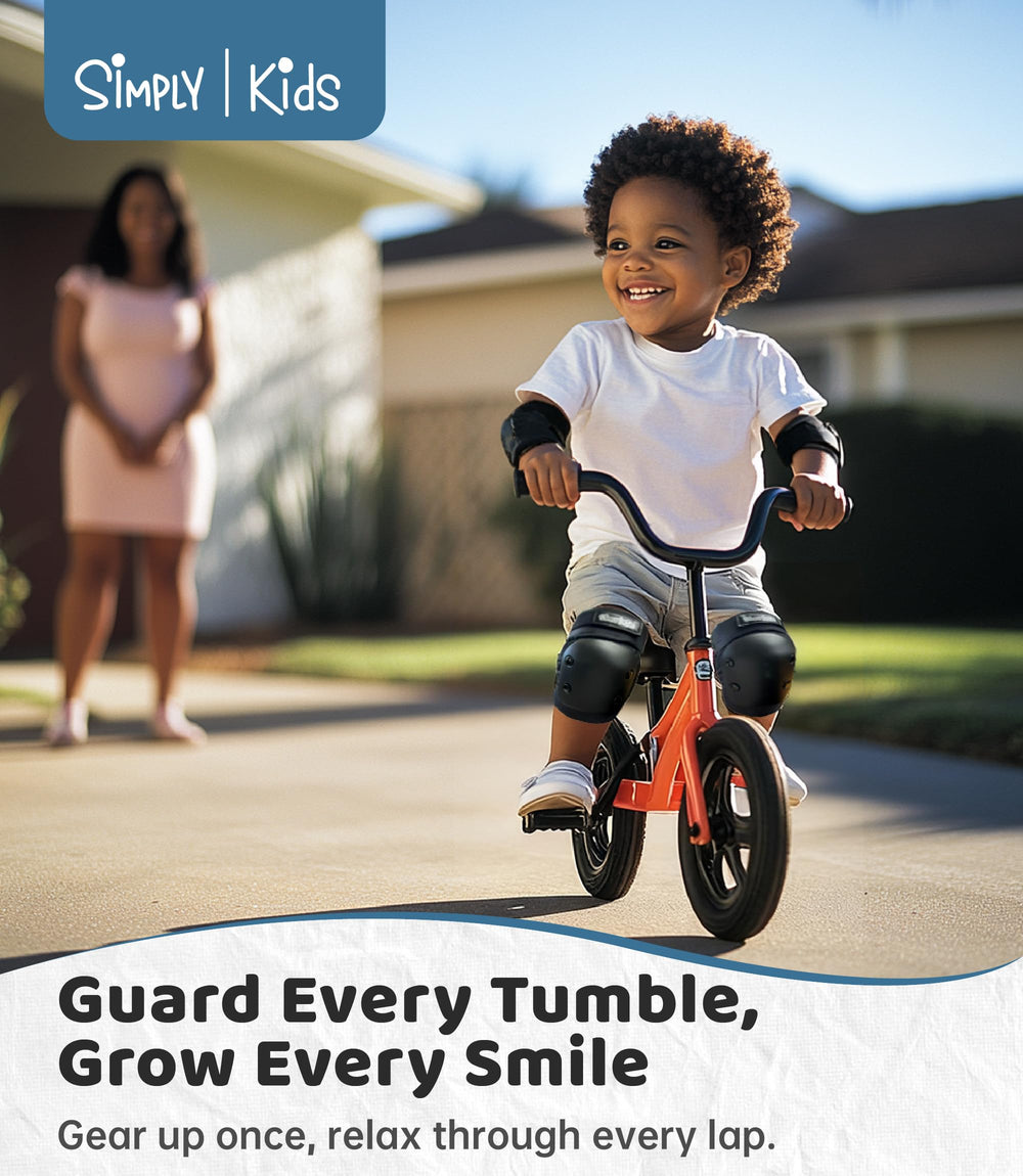 Simply Kids close-up of streamlined hard shell showing impact dispersion benefit