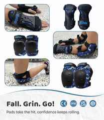 Simply Kids wrist guard splint close-up showing reinforced support for safer falls