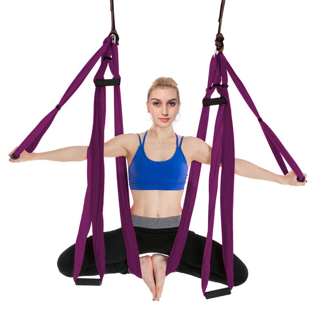 SISROL hammock installed in a doorframe demonstrating quick indoor setup and space saving