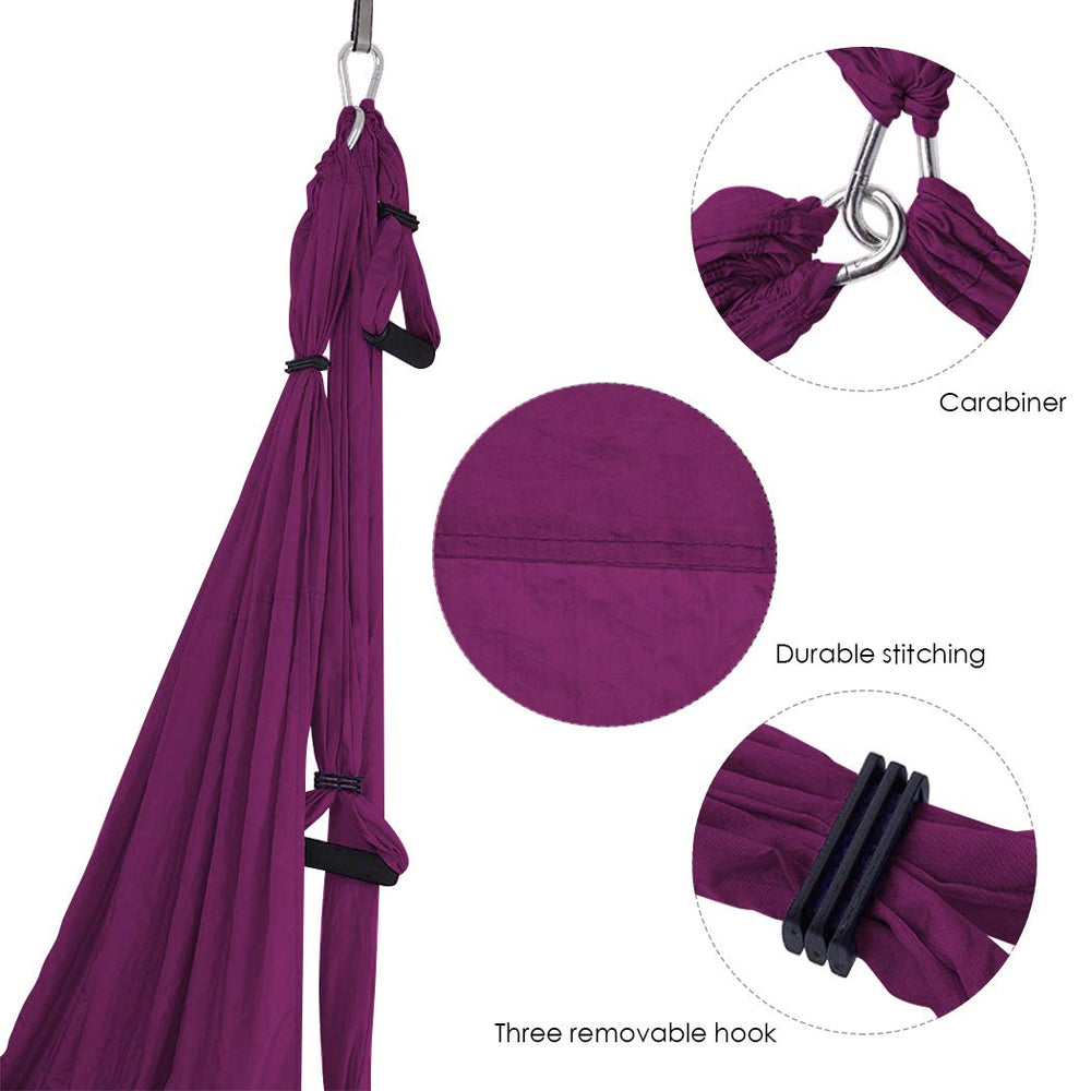 SISROL foam-padded sling arm detail showing grip handles for safer transitions and holds