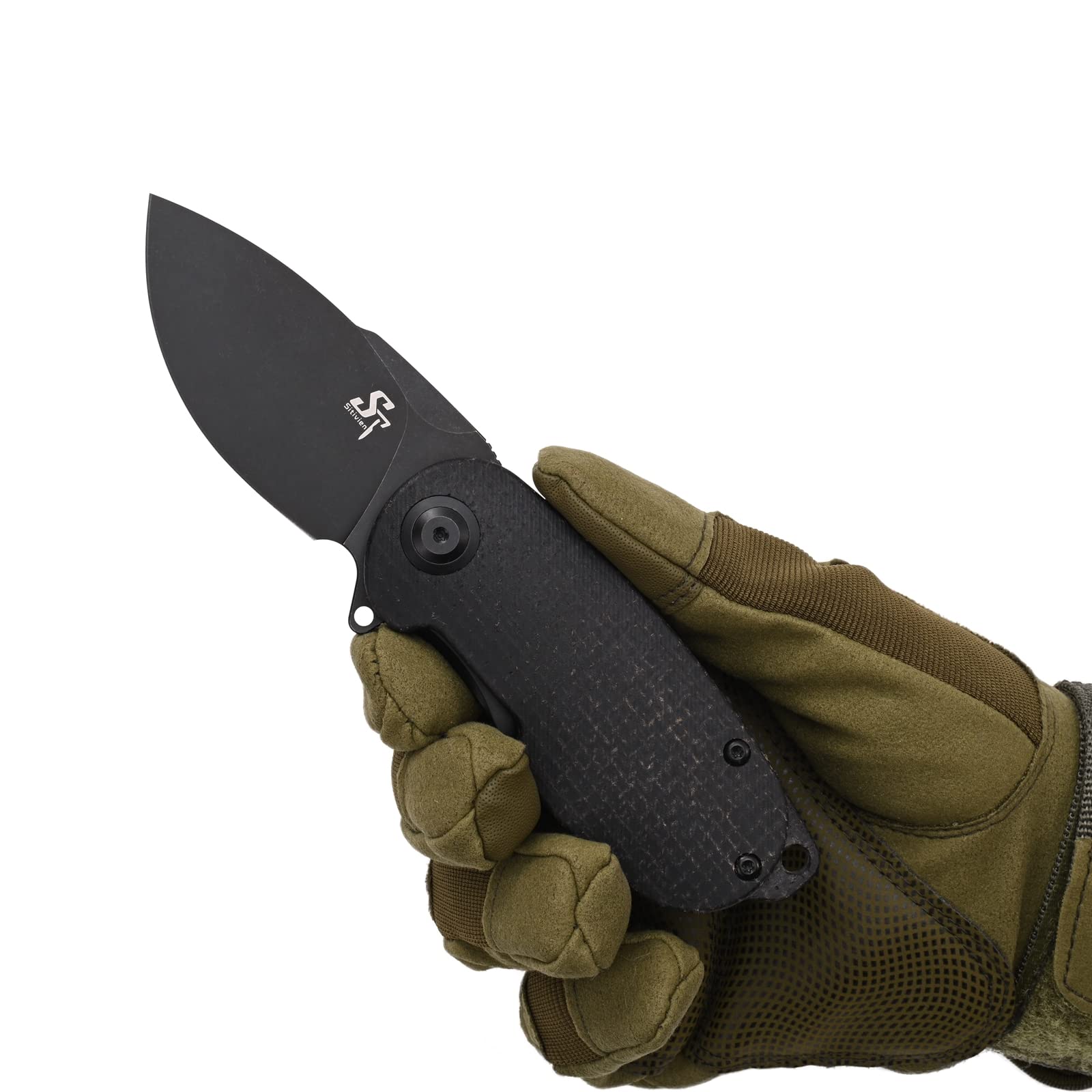 Sitivien pocket clip detail highlighting reversible clip for left or right carry