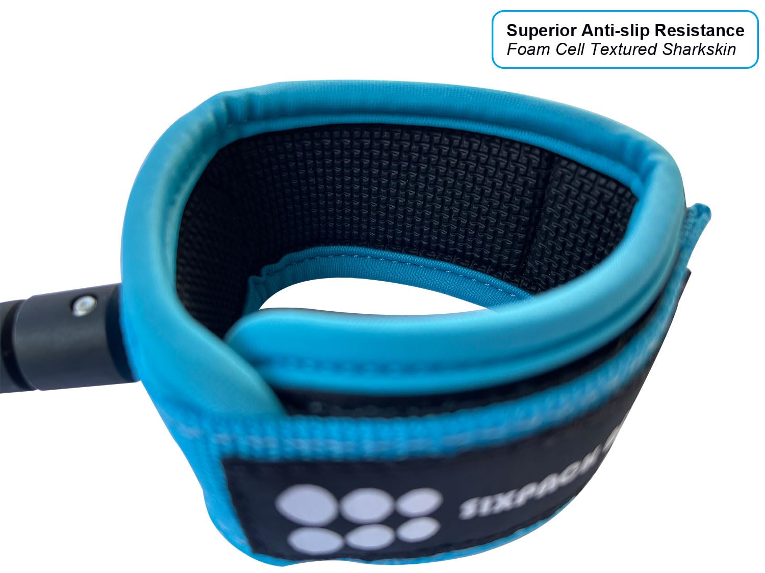 SIXPACK ACTION dual stainless-steel swivel detail preventing cord twist benefit