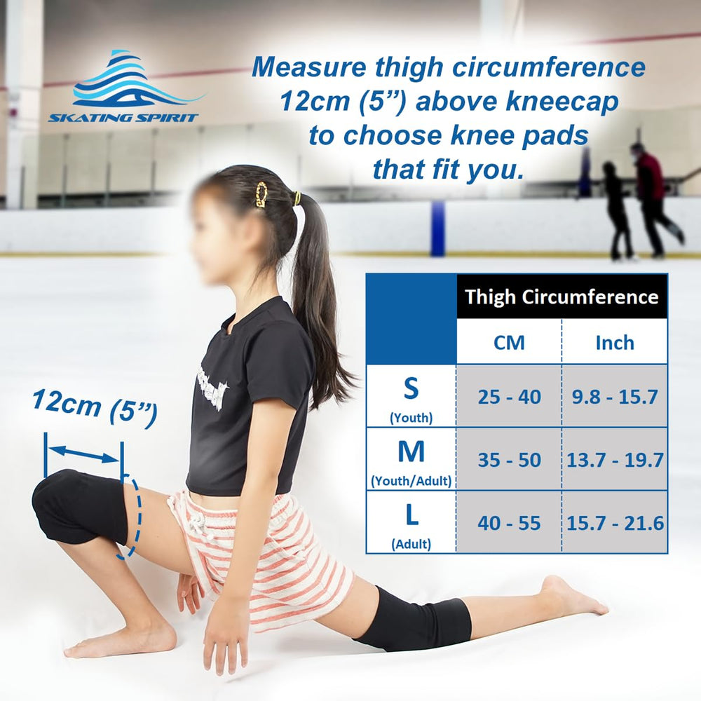 SKATINGSPIRIT scale comparison with ruler to show Small size fit and measurement guidance