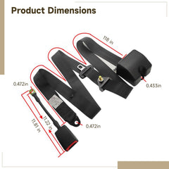 Skdqiee mounted on golf cart seat showing practical fit and improved passenger restraint
