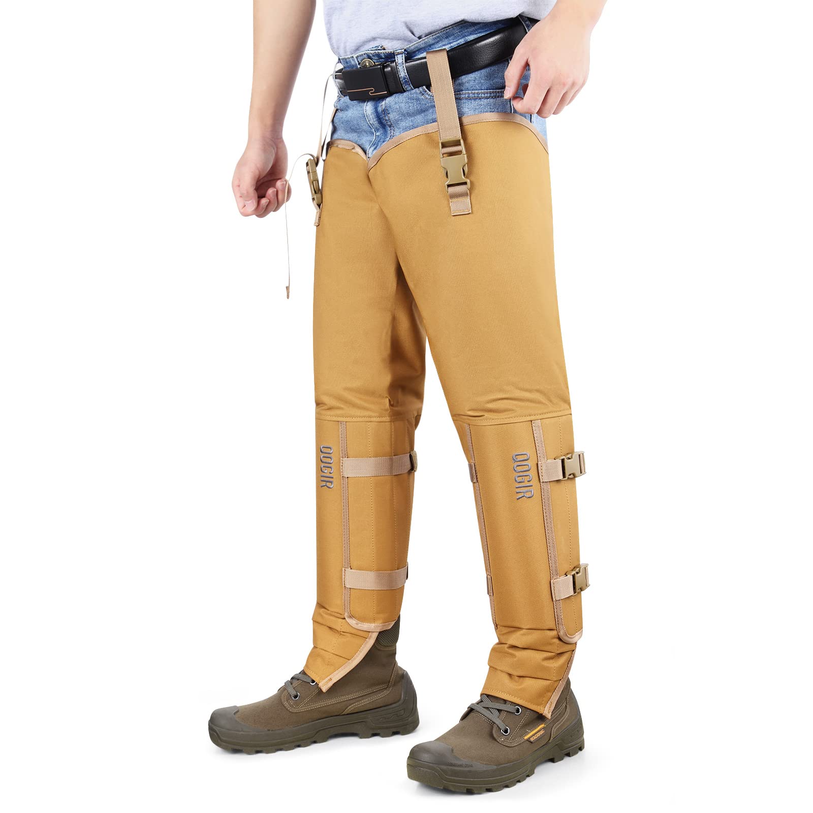 skiguard front view showing full-length protection and easy fit