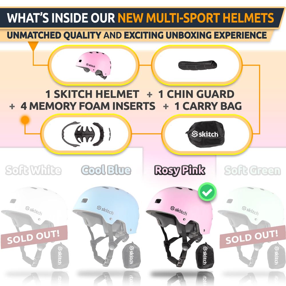 SKITCH memory foam padding close-up for comfortable, pressure-relieving fit