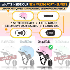 SKITCH memory foam padding close-up for comfortable, pressure-relieving fit