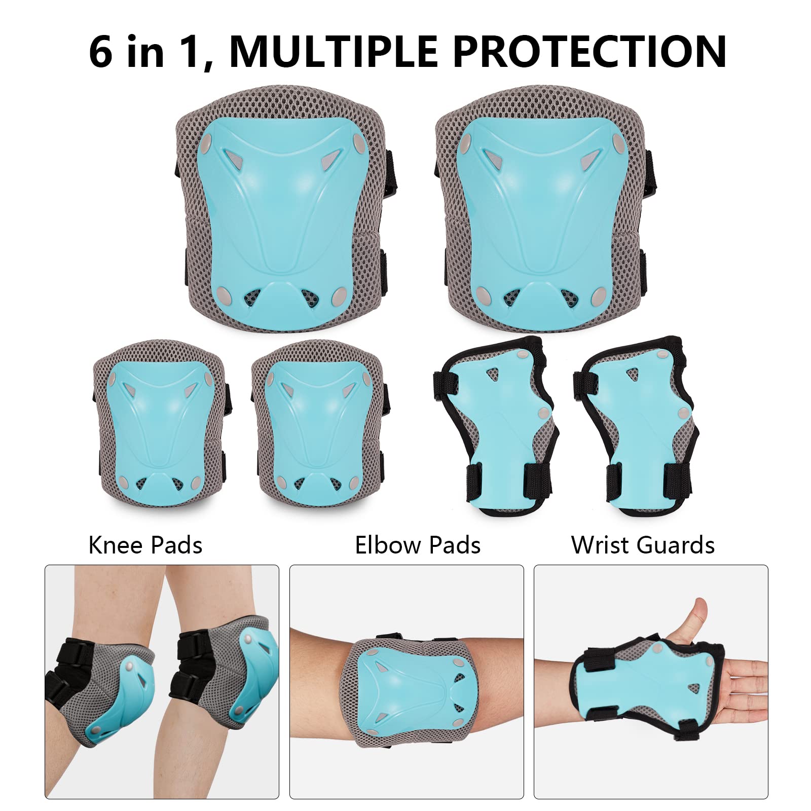 SKT HP protective gear worn by skater on pavement demonstrating real-world use