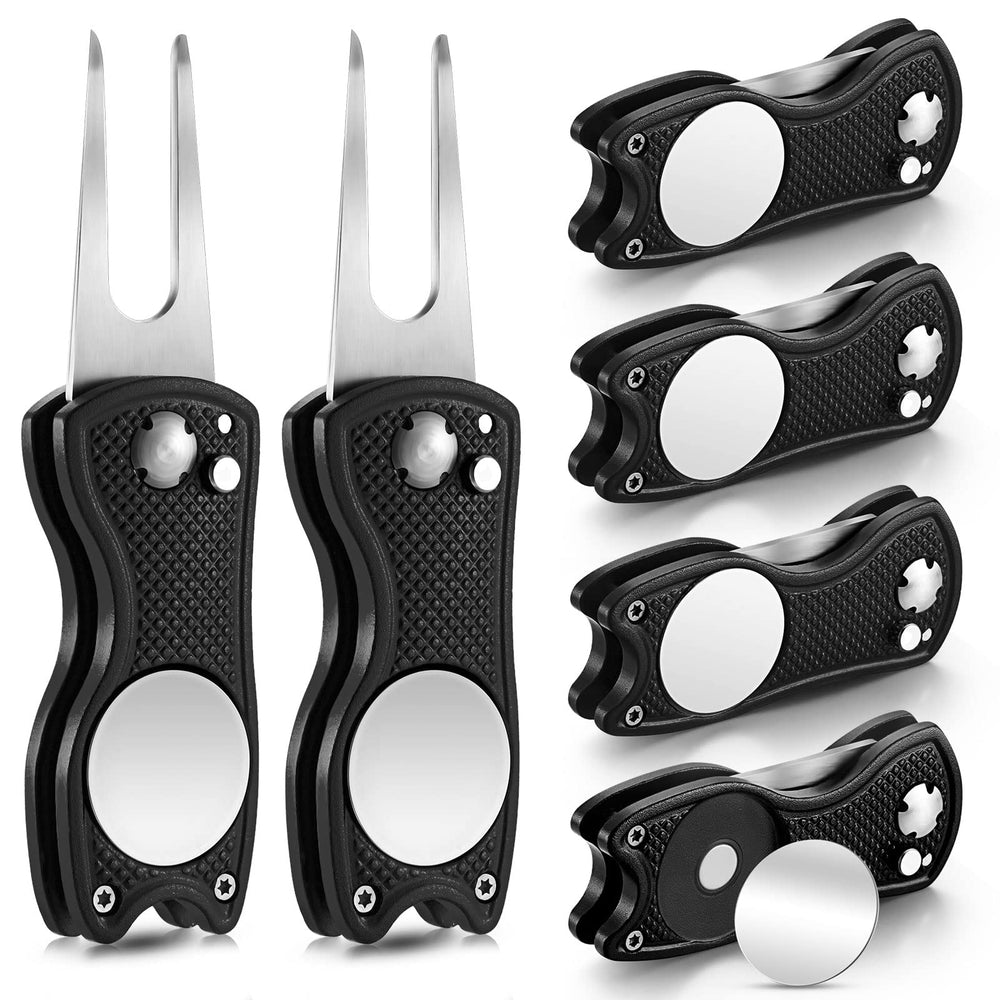 Skylety front view black pack showing six tools and practical storage benefit
