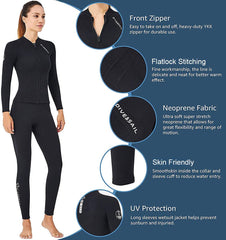 Skyone sleeve detail showing cuff fit to reduce water entry for warmth