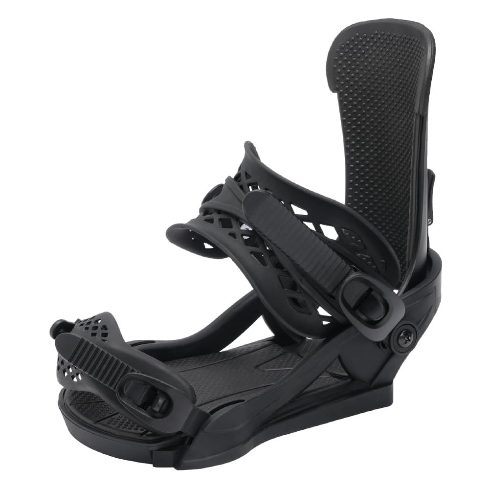 SkyPath front profile of binding showing secure straps and low-profile base for stable control