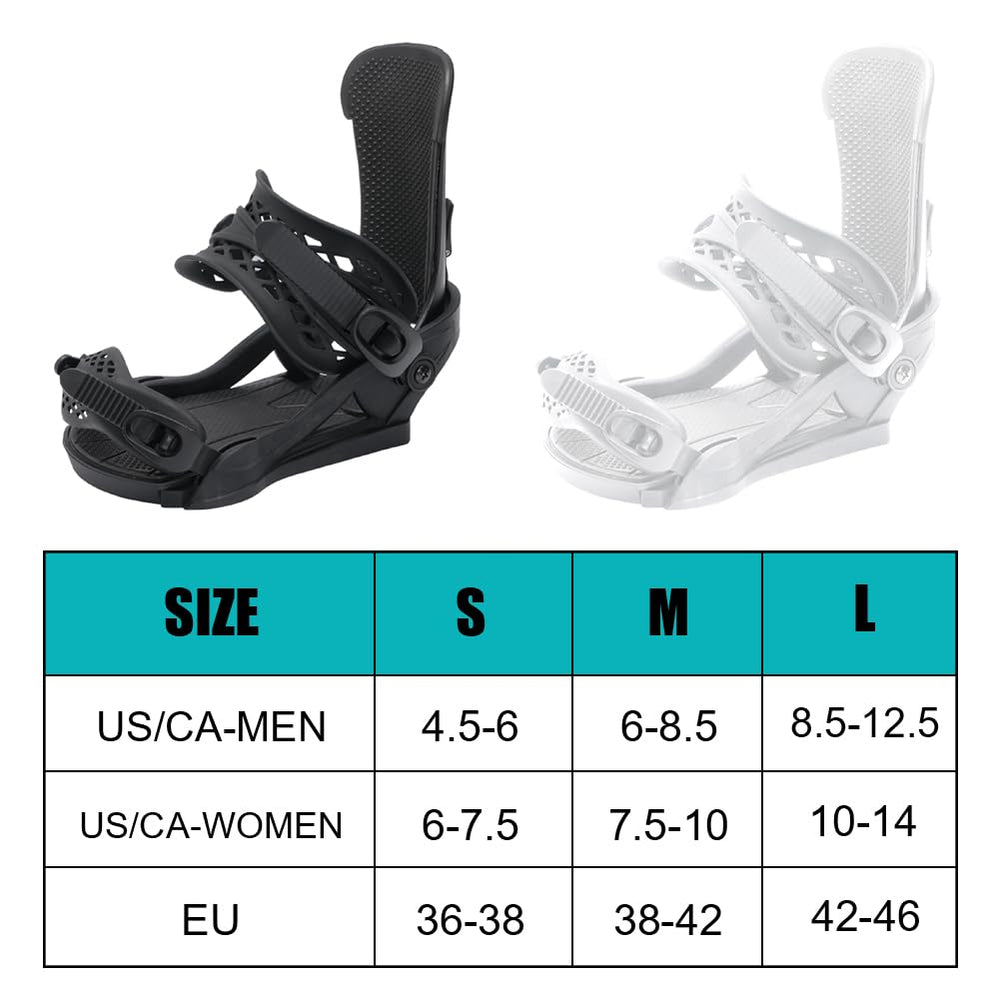 SkyPath bindings mounted on board in mountain setting illustrating comfort and versatility