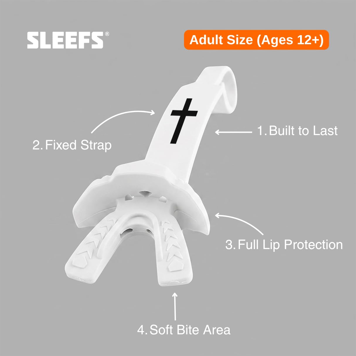 SLEEFS mouthguard being molded after boiling for custom fit benefit
