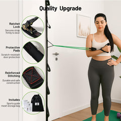 Slim Panda detail of multiple D-rings at different heights, versatile-exercise benefit