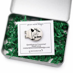 SM Design engraved tin packaging pictured for gifting and protective storage