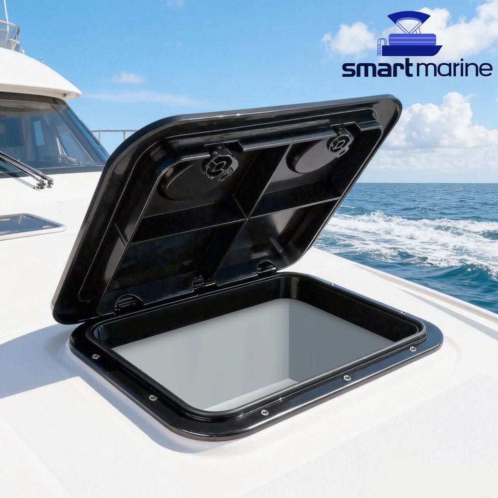 Smart Marine side profile showing flange overlap for weather protection