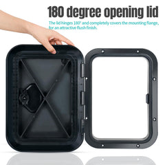 Smart Marine close-up of rubber gasket seal providing waterproof protection