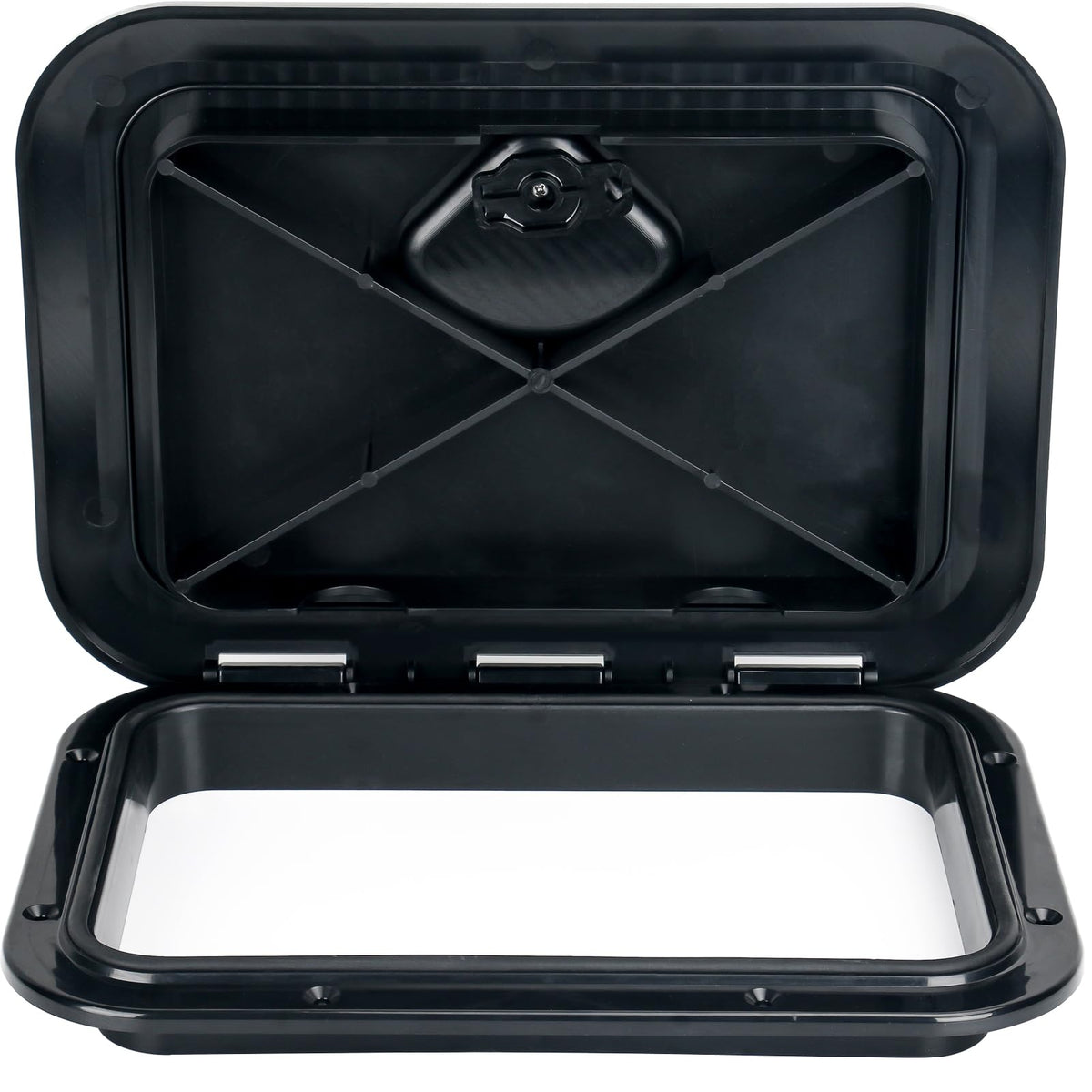 Smart Marine front view of hatch showing clean finish and weatherproof design