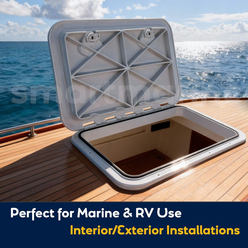 Smart Marine non‑skid surface texture reducing slips on deck
