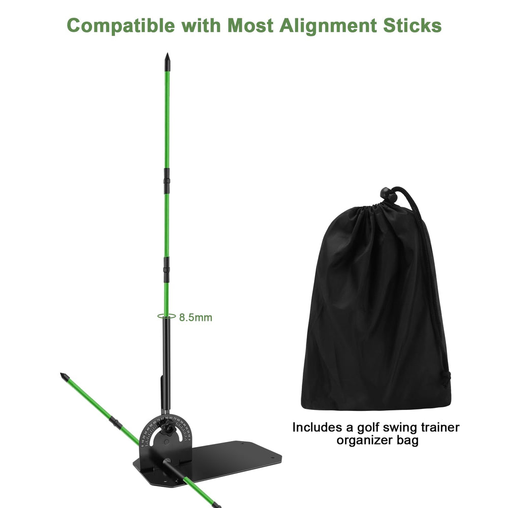 SMBDFOD canvas carry bag with four tees illustrating portability and ready use