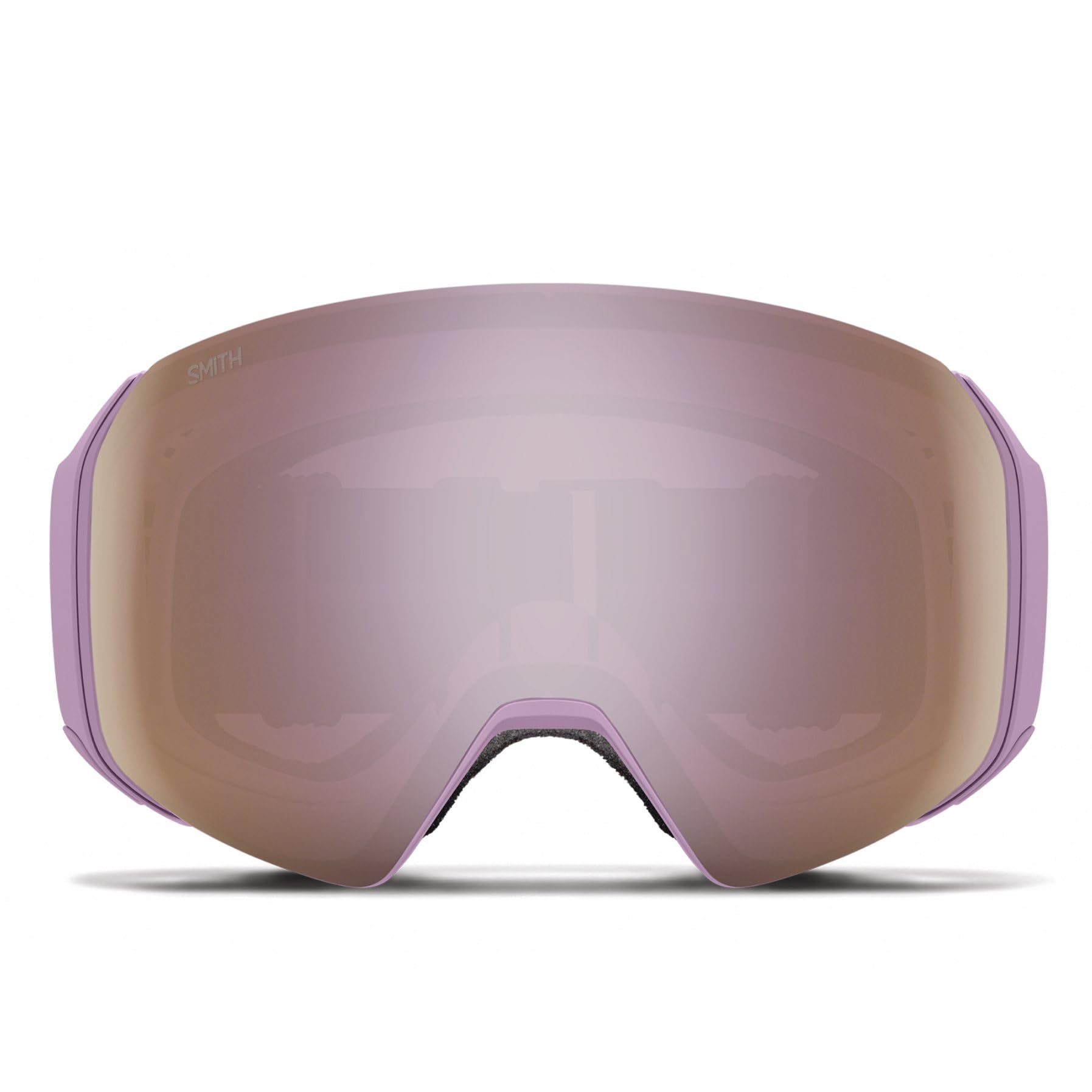 SMITH side profile of goggles paired with helmet demonstrating seamless integration and comfort