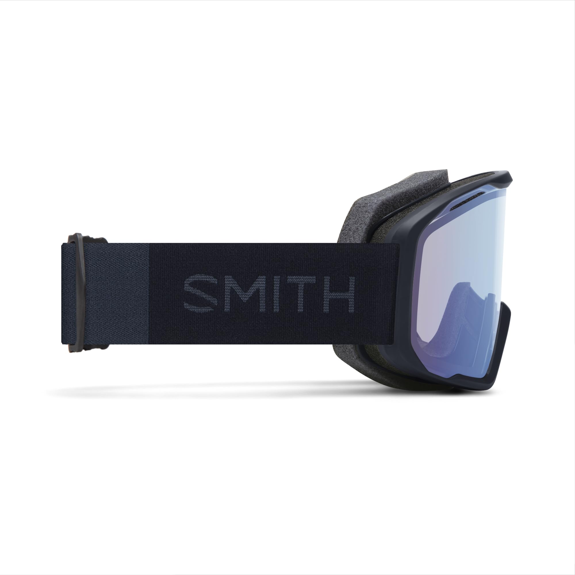 SMITH blazer foam and strap detail showing DriWix foam and secure, comfortable fit benefit