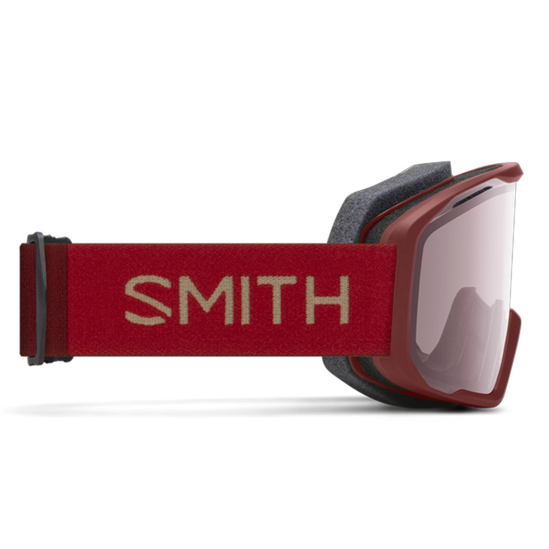 SMITH Blazer next to hand for scale showing lightweight compact design