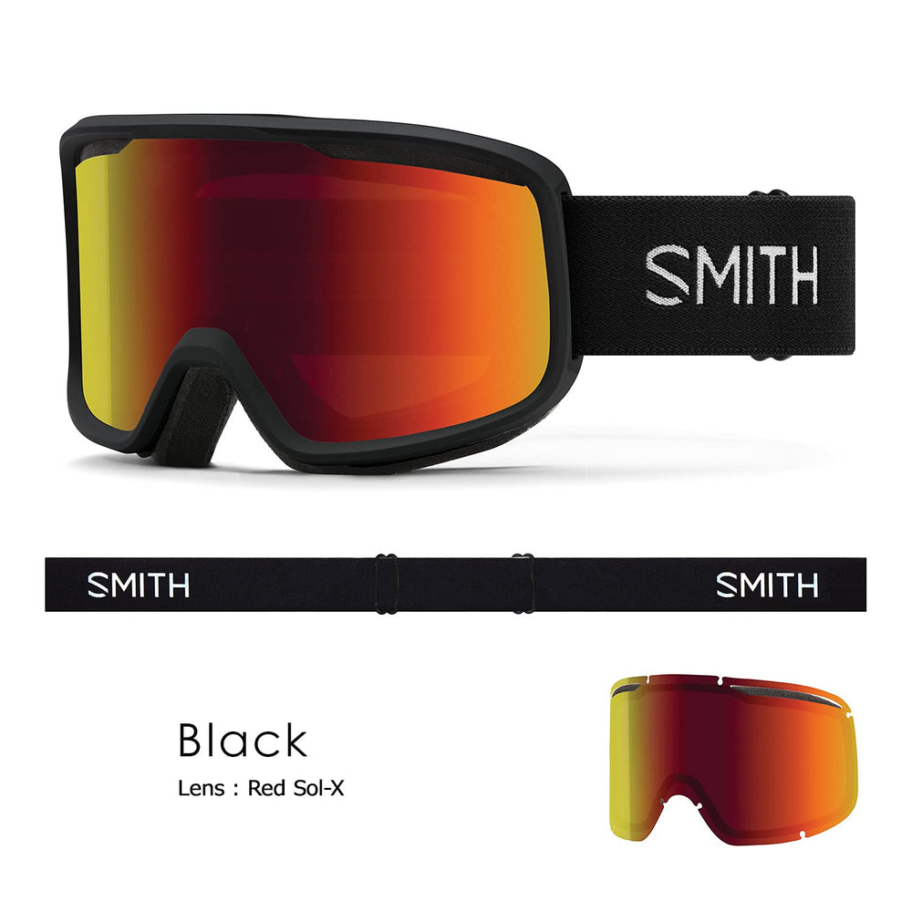 SMITH Frontier side view fitted with helmet demonstrating secure, gap-free integration