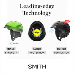 SMITH Method helmet vent close-up showing AirEvac port and improved goggle ventilation