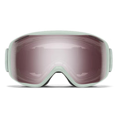 Close-up of SMITH Rally Ignitor Mirror lens highlighting reflective glare reduction