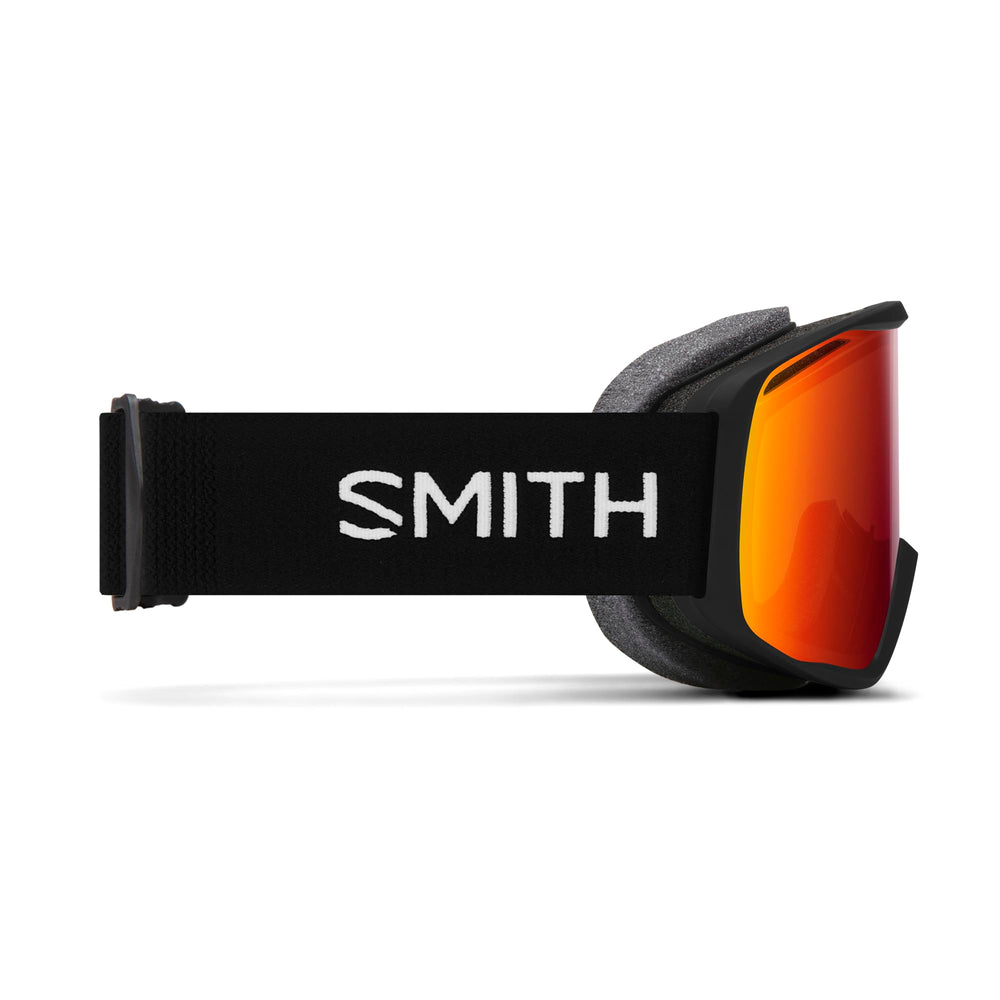 SMITH Rally worn on mountain in action conveying reliable vision and fit