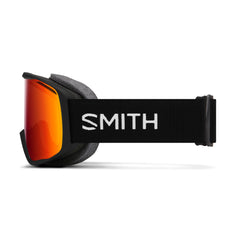 SMITH Rally red Sol‑X mirror lens closeup highlighting glare reduction benefit