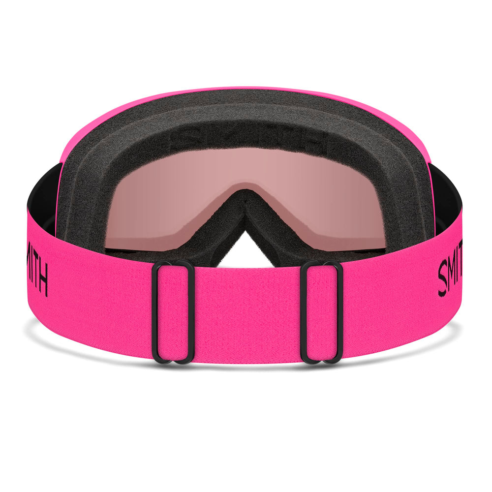 SMITH Vogue paired with a SMITH helmet showing integrated venting and stable fit