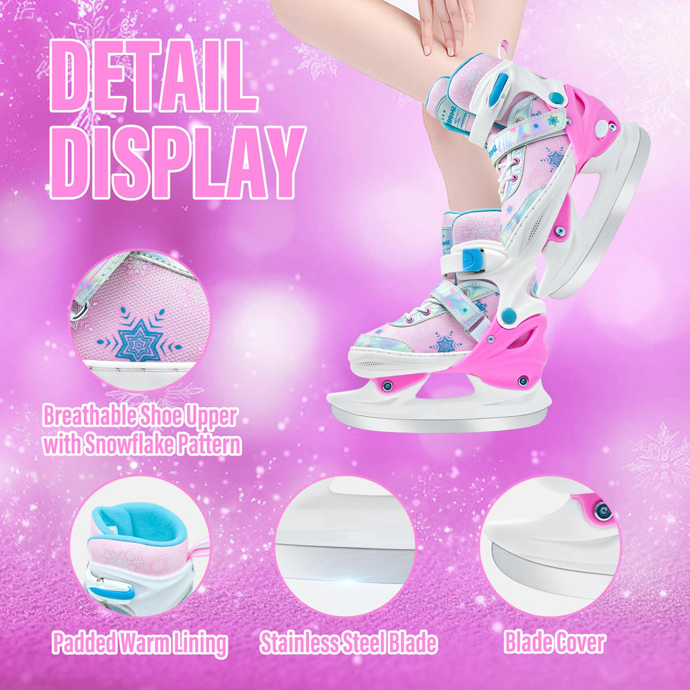 SMOOJOY size-adjust button detail illustrating quick growth-friendly adjustment