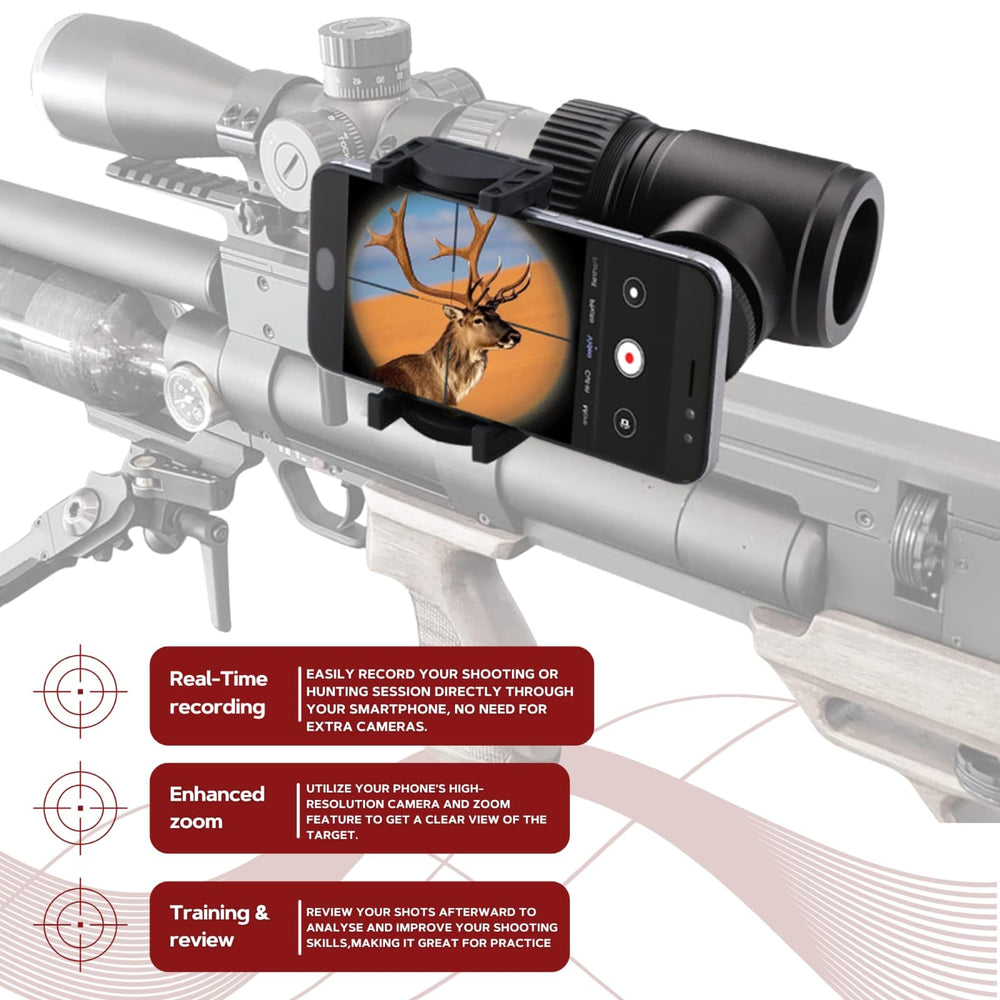 SnakeLook SideWinder in use during hunting capturing scope view video