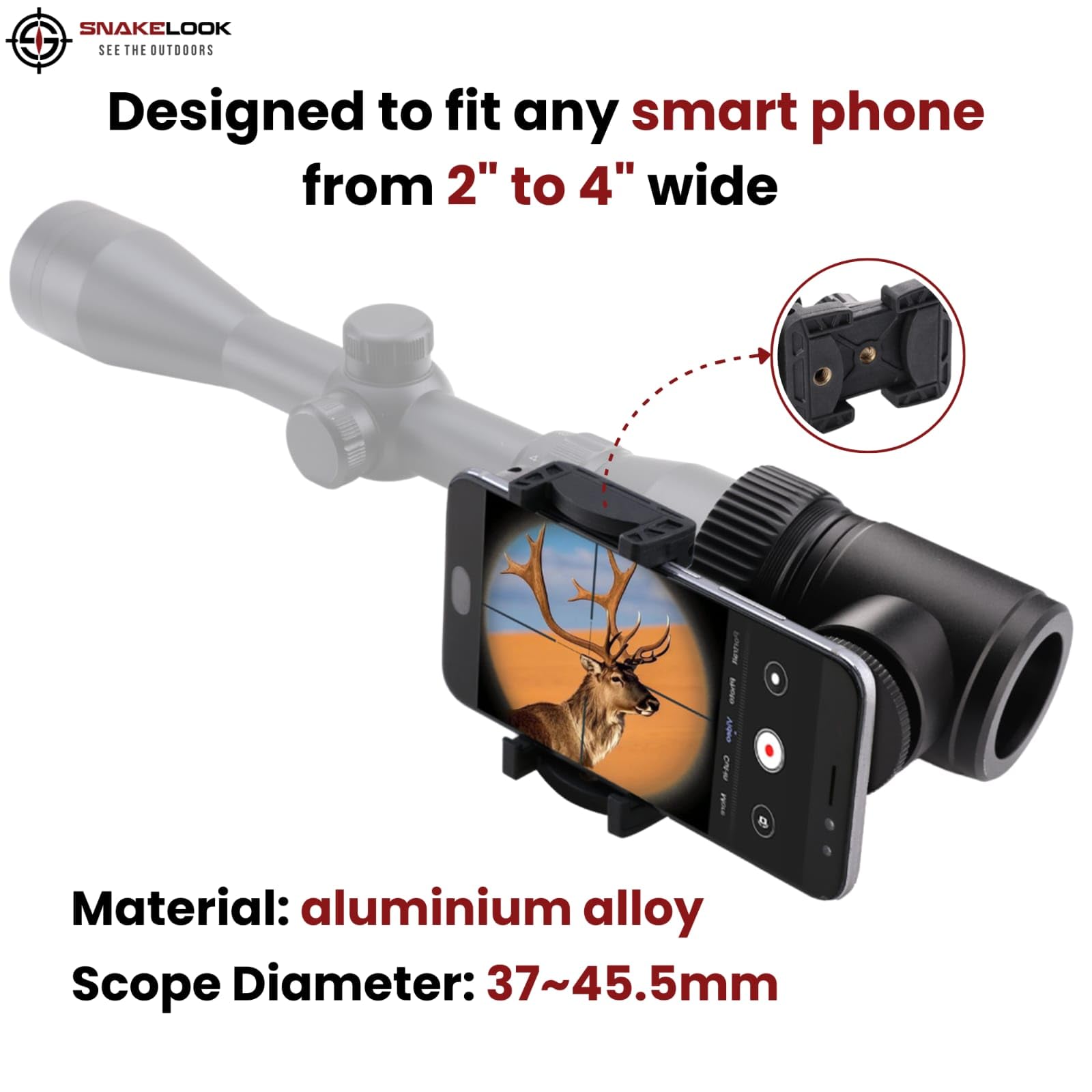 SnakeLook packaged adapter with accessories ready for field deployment