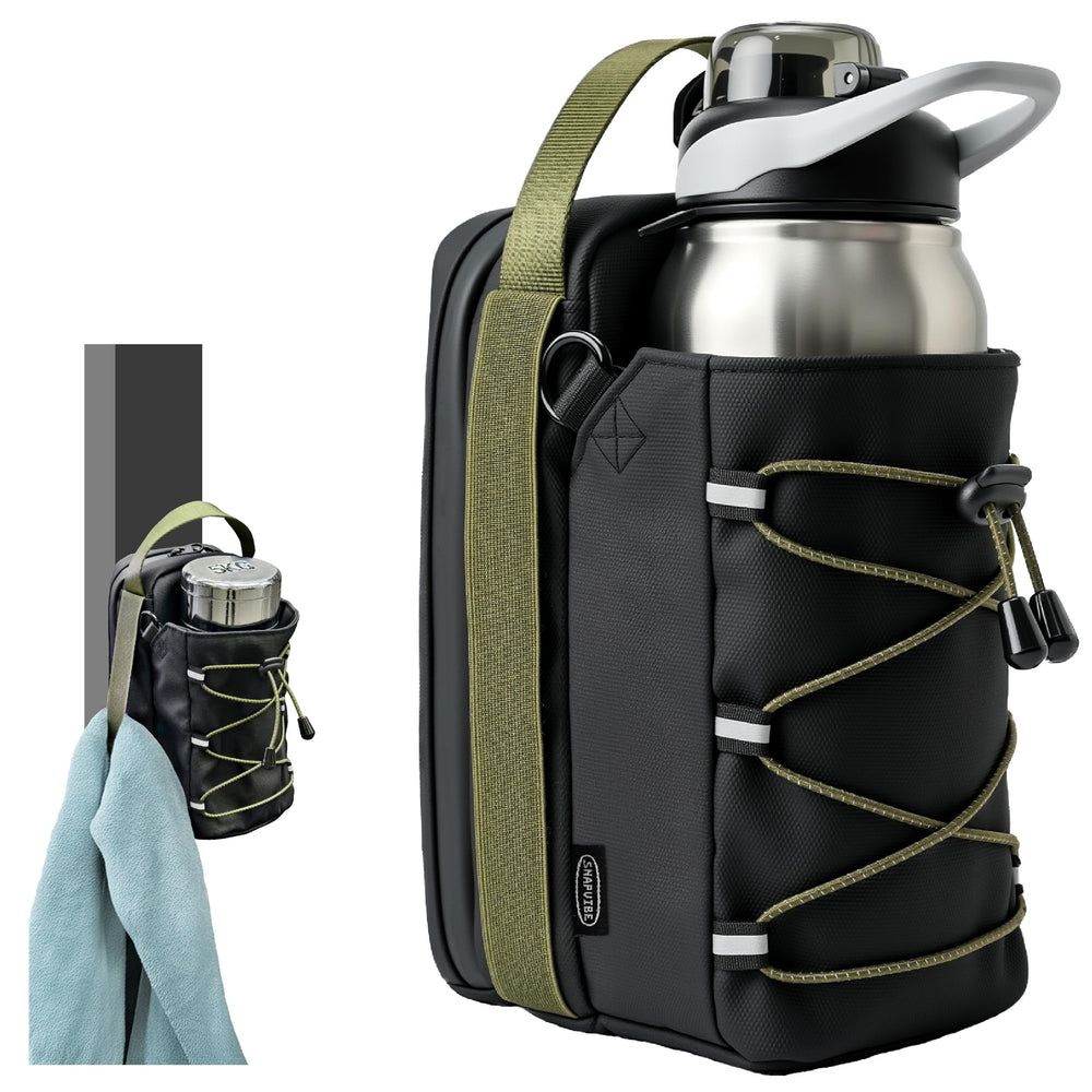 SNAPVIBE front view showing compact design and quick access pockets benefit organization