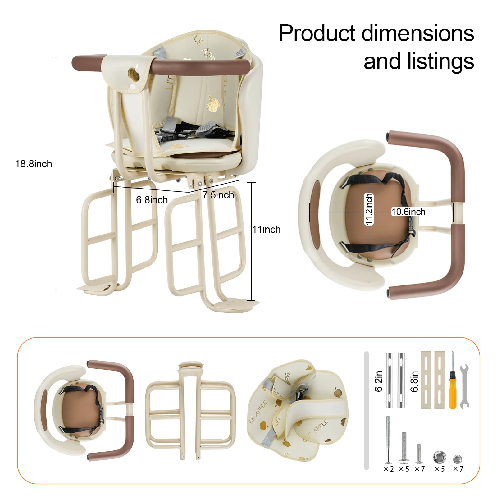 SNMUMU enlarged footrest and pedal detail providing stable foot support