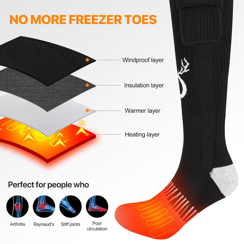 SNOW DEER touch-button controller in hand for easy heat adjustments