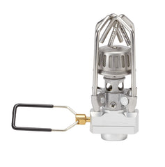 Snow Peak GigaPower pot support detail highlighting sturdy arms for stable cooking