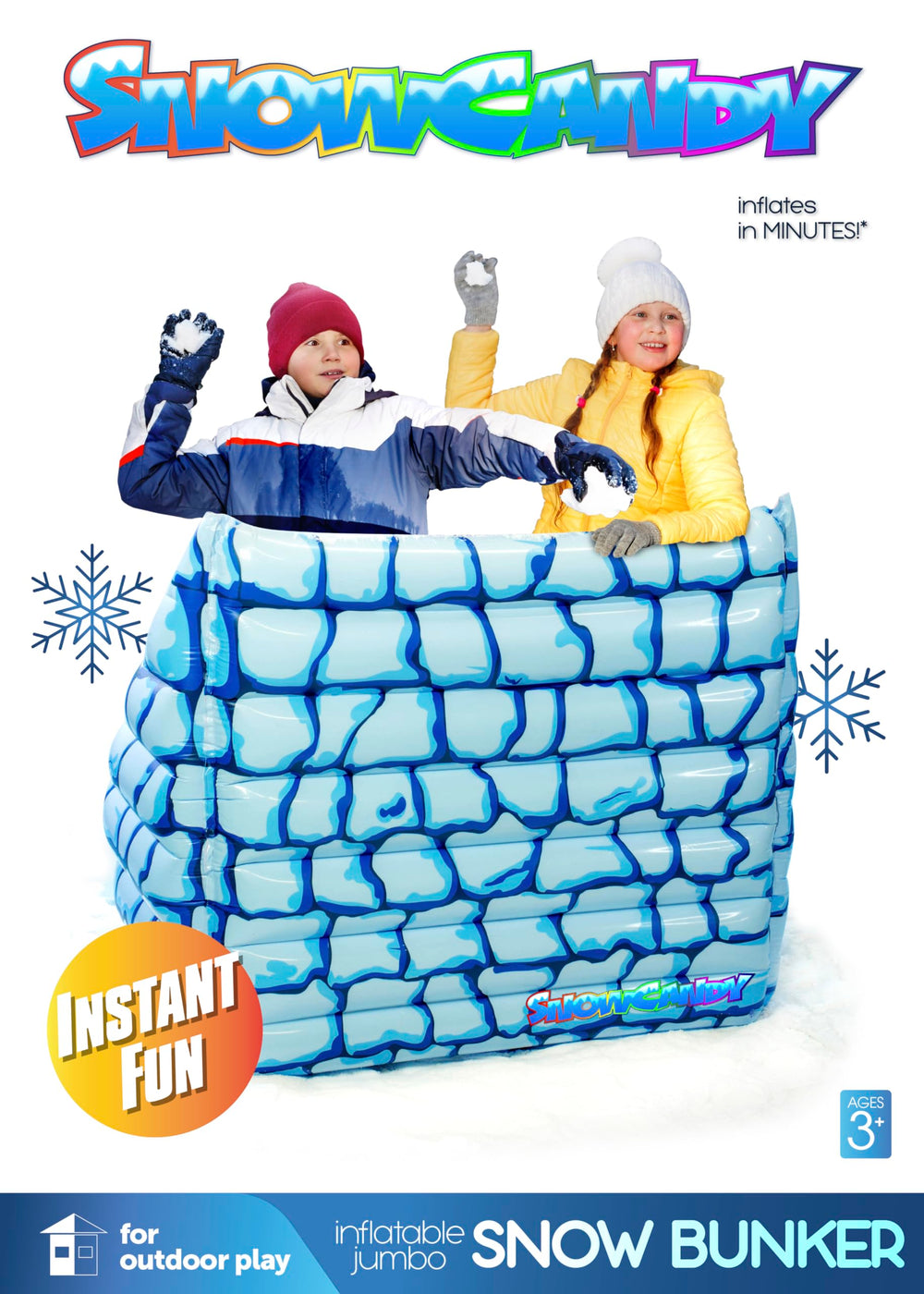 SNOWCANDY interior shot with stored snowballs highlighting quick access and organization