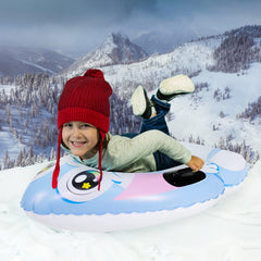 SNOWCANDY sure-grip handle detail for secure control