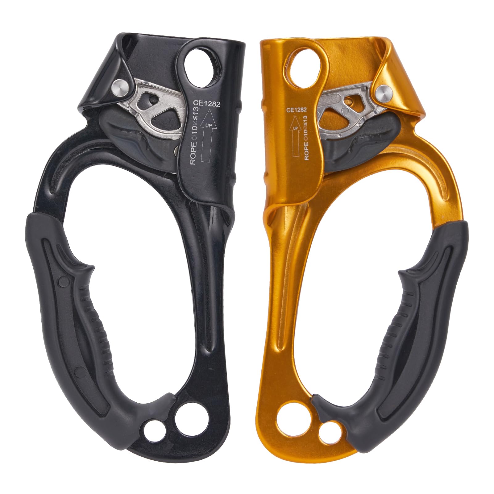 SOB ascender front view showing both left and right units and durable finish