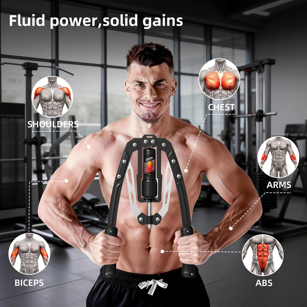 SoftGym hydraulic cylinder close-up showing smooth resistance mechanism advantage