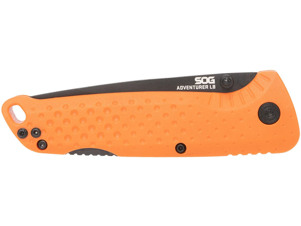 SOG Adventurer LB low-carry reversible pocket clip visible, ambidextrous carry convenience