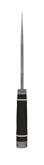 SOG Tech Bowie crossguard and pommel displaying stainless TiNi durability