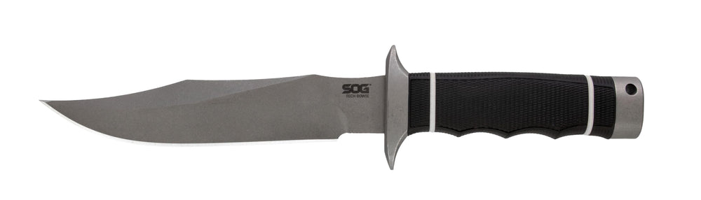 SOG Tech Bowie front profile showing balanced modern Bowie shape and utility